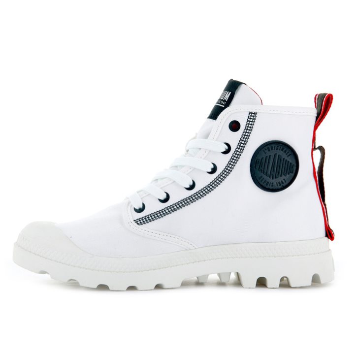 Dámské Boty Palladium Pampa Dare 2 Survive Bílé | CZ ROI-95T